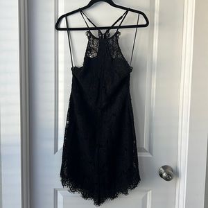 Black Free People lace dress